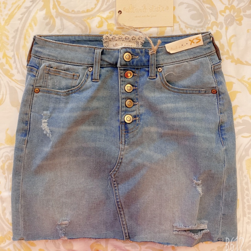 New Denim skirt.